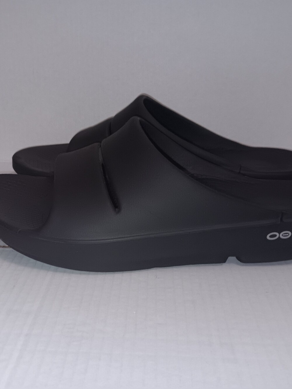 OOFOS OOAHH SLIDE SANDALS BLACK MEN'S SIZE 14 - Picture 11 of 12